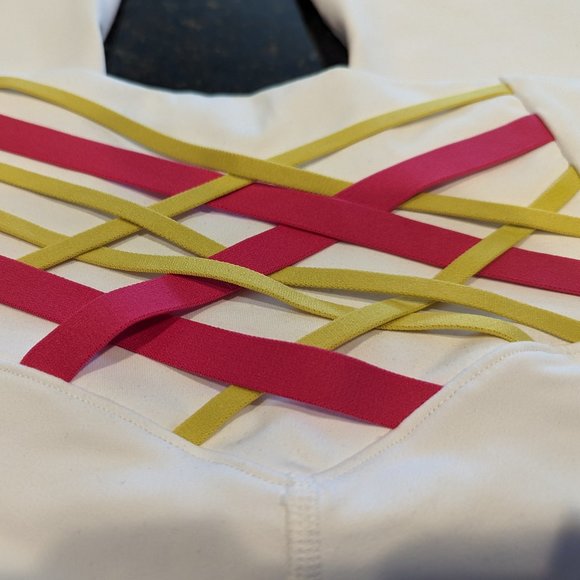 NWT White Plus Size Leggings by Fabletics - Picture 5 of 7